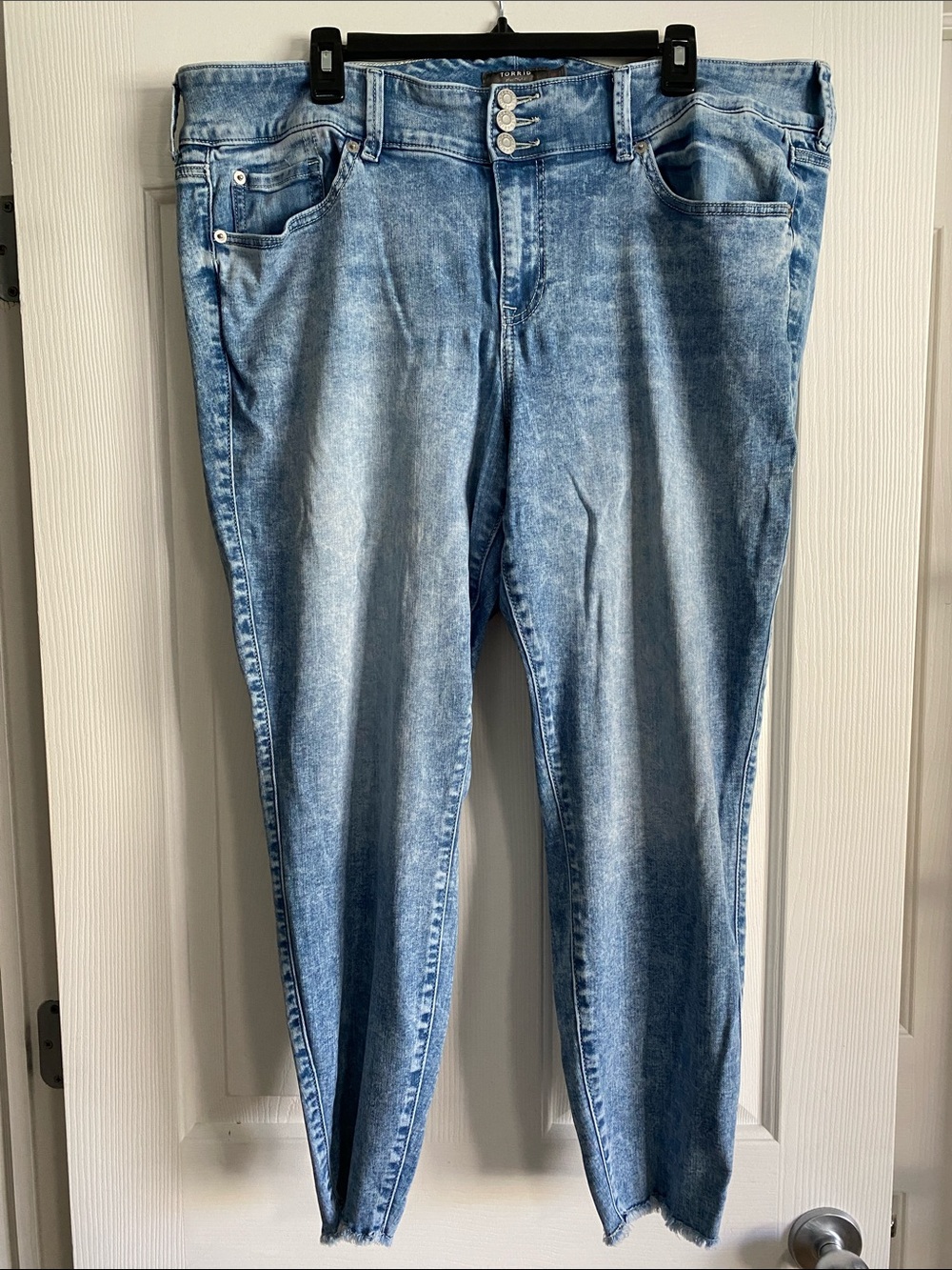 Torrid Light Blue Skinny Jeans